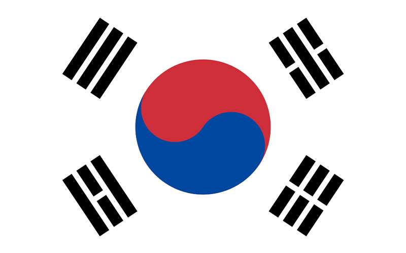 南韓旗 Korea