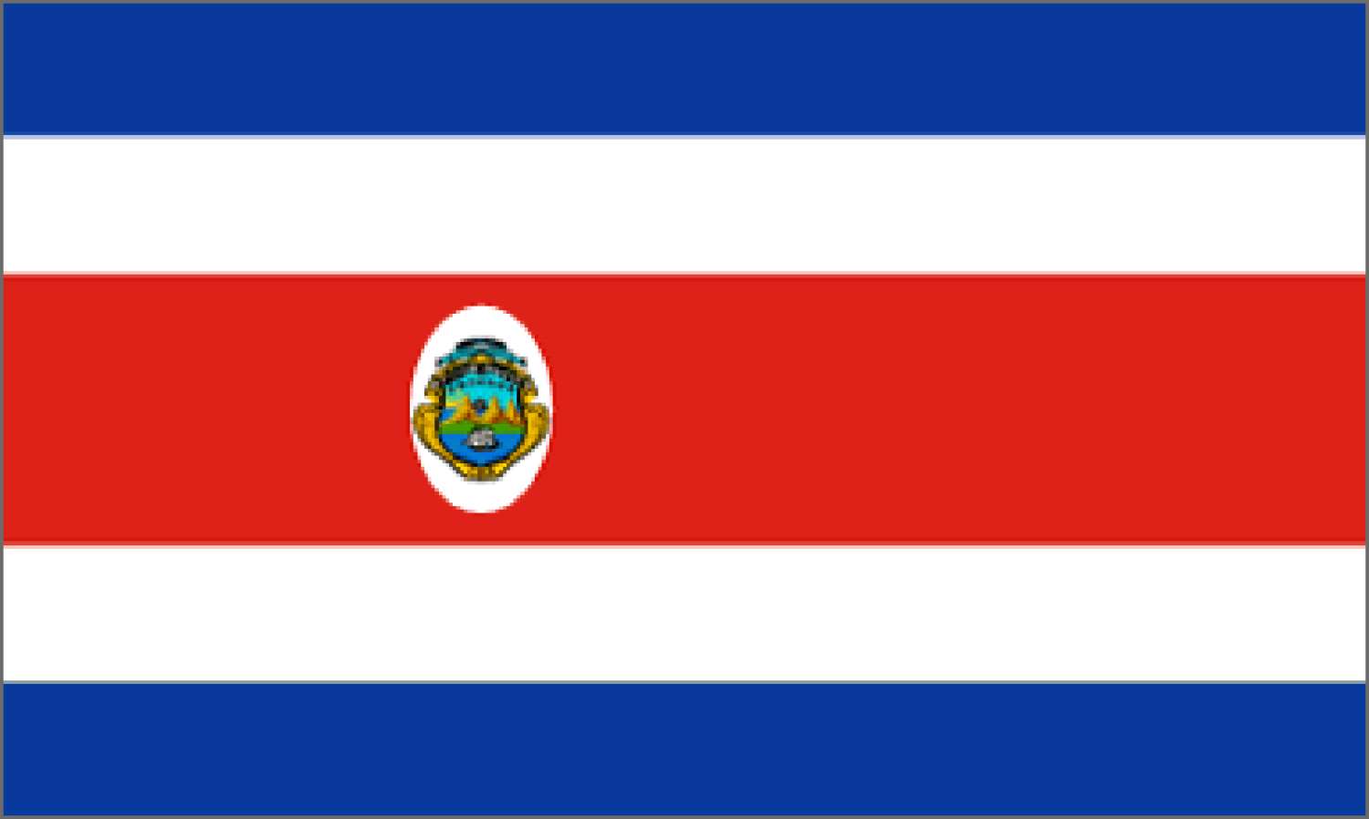 哥斯大黎加旗 Costa Rica