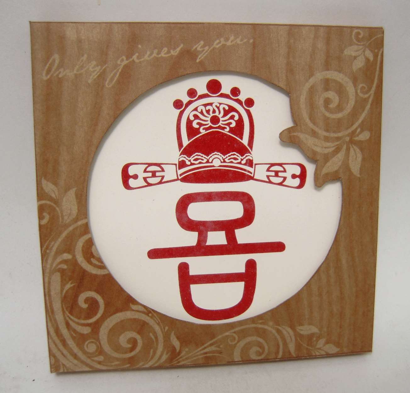 客製化圓型白地吸水杯墊1入裝 (含EVA)