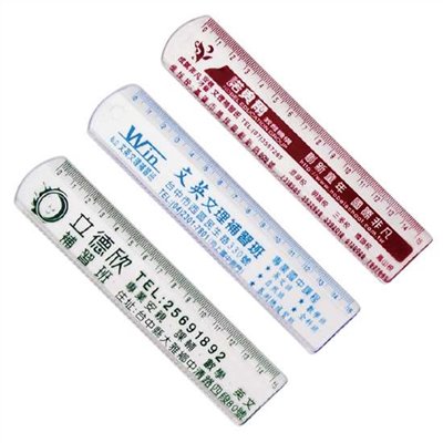 廣告短尺/書夾尺/卡通尺/PVC書籤放大鏡尺/造型捲尺 (內有多款)